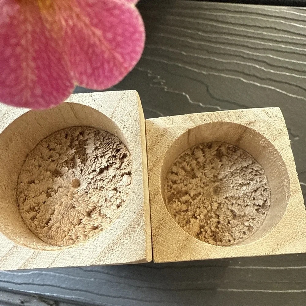 Wooden Votive Candle Holders Gift for Husband & Wife Anniversary.